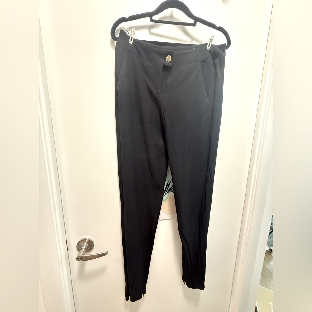 Rare Lee Alexander McQueen 2008 Black Tailored Zip Cigarette Pants